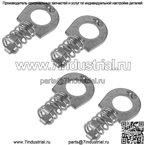 4 зажима для крепления панели для John Deere 5093E 93HP John Deer 4,5 л 2008-2012 гг. - Image 3