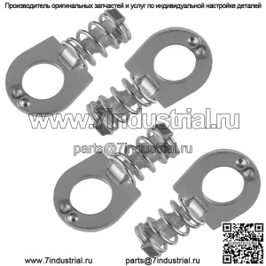 4 зажима для крепления панели для John Deere 5615 90,5 л.с. John Deer 4,5 л 2001-2011 гг.