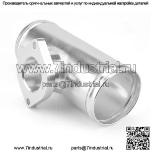 Автомобильное модифицированное основание турбопредохранительного клапана RS, тройник предохранительного клапана RS, 63 мм/76 мм