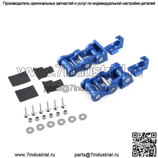 Совместимый комплект защелок капота с алюминиевой защелкой для Jeep Wrangler JK 2007-2017 годов - Image 3