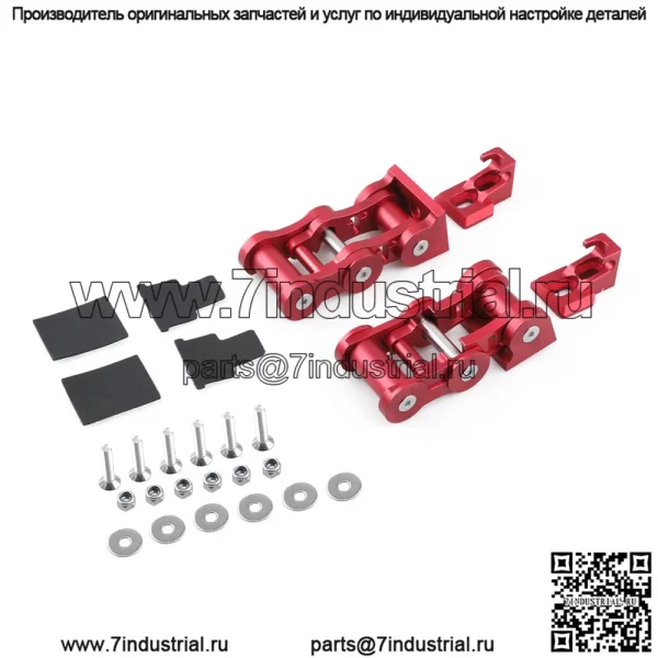 Совместимый комплект защелок капота с алюминиевой защелкой для Jeep Wrangler JK 2007-2017 годов - Image 4