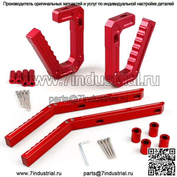 Подходит для Jeep Wrangler JK 2007-2018 гг., передний + задний поручень, каркас, ручка, поручни - Image 3