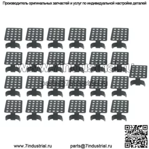 25 шт. Зажим для крыши с термокабелем снегоочистителя для крепления термоленты ледяной плотины