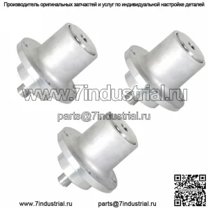 3 ШПИНДЕЛЯ НОЖОВОЙ ДЕКИ В СБОРЕ ДЛЯ BAD BOY 037-2000-00 ПОДХОДИТ ДЛЯ MZ42 MZ MAGNUM 48 54