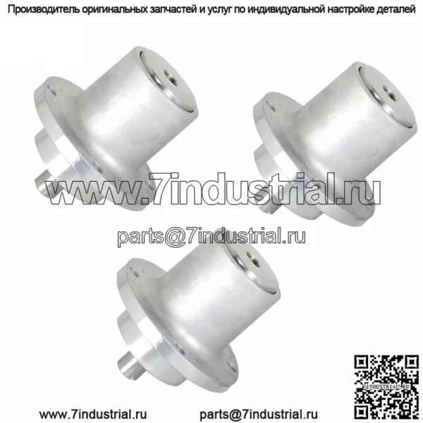 3 ШПИНДЕЛЯ НОЖОВОЙ ДЕКИ В СБОРЕ ДЛЯ BAD BOY 037-2000-00 ПОДХОДИТ ДЛЯ MZ42 MZ MAGNUM 48 54