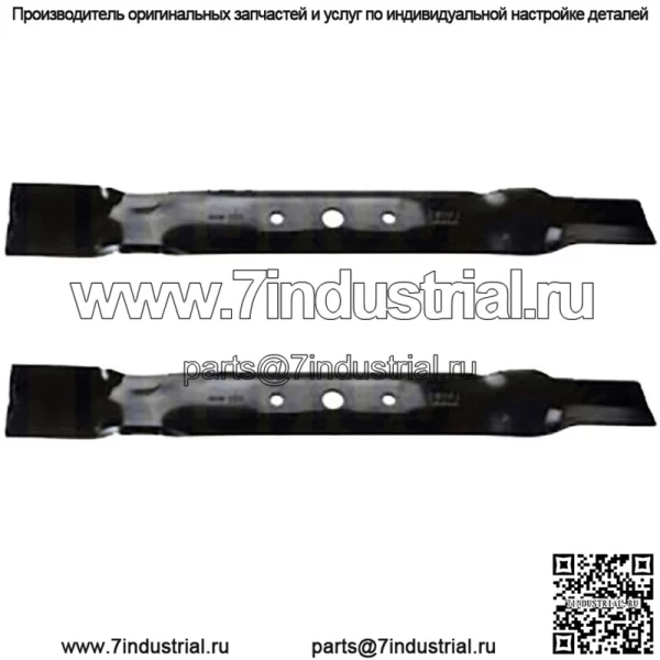 2 шт. лезвий подходят для 42 John Deere L100 L105 L107 L108 L110 L111 L118 L1742 D562