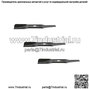 3 новых лезвия Copperhead Подходит для MTD 50 дюймов Подходит для Cub Cadet 742P05094-L ?Diamond Hole?