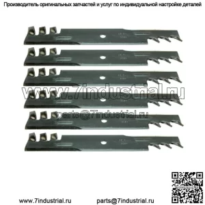 Лезвия косилки 6PK для Bad Boy 54 дюйма заменяют 038-0003-00