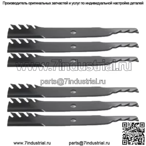 AM100538 Набор из 6 ножей длиной 60 дюймов подходит для John Deere M87622 400 420 430 425 435 445 455