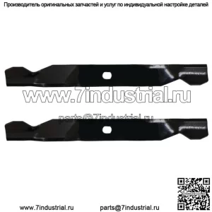 Две (2) лопасти с надрезом и 33-дюймовой декой подходят для моделей Troy-Bilt 1910917