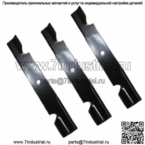 Лезвия косилки 3PK 52 дюйма для Gravely Pro Turn 152 XDZ Pro Master 252 XDZ