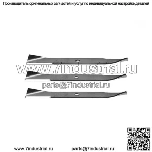 3 лезвия PK для 48-дюймовых газонокосилок подходят для колес Toro Wheel Horse 106078 106637