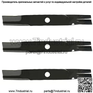 3 лезвия косилки для тяжелых условий эксплуатации подходят для Kubota 60 дюймов ZD21 ZD25 ZD28 ZD323 ZD331 ZG327