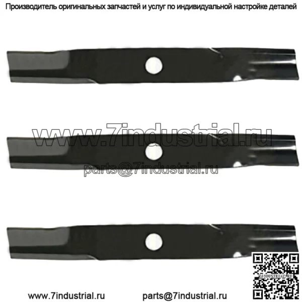3 лезвия косилки для тяжелых условий эксплуатации подходят для Kubota 60 дюймов ZD21 ZD25 ZD28 ZD323 ZD331 ZG327