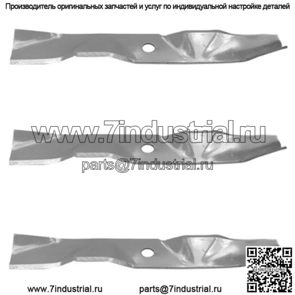 3 Подходит для МУЛЬЧИРУЮЩИХ лезвий Exmark. Для 60-дюймовой деки Laser Z 103-6393 (11242)