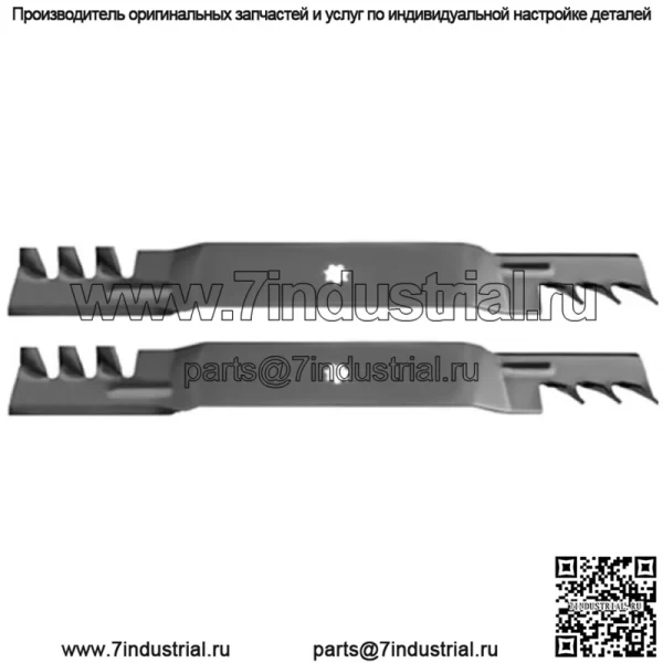 2 мульчирующих ножа подходят для John Deere LA100 LA110 LA120 LA105 LA115 LA135 Z225 X110