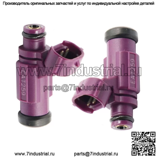 2 топливных форсунки, подходят для KAWASAKI MULE 4010 4000 EAT259 49033-2060 2009-2017 гг.