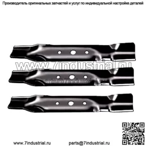 3 отвала Hi Lift для деки шириной 48 дюймов подходят для John Deere L120 L130 GX20250 GY20568 L2048