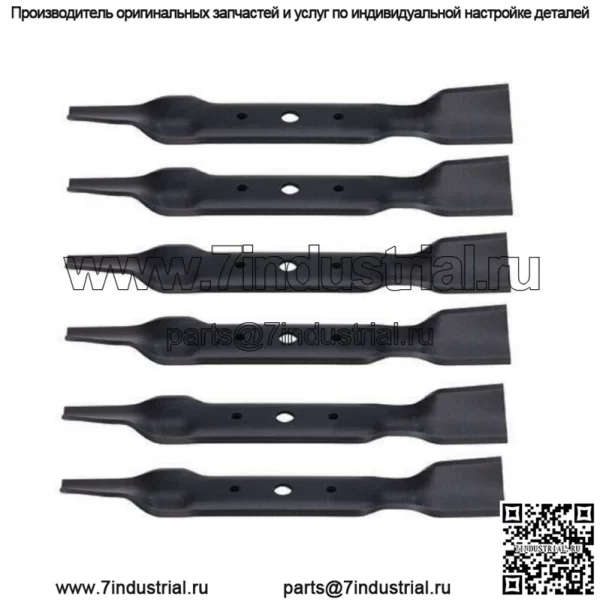 6 ЛЕЗВИЙ ДЛЯ КОСИЛКИ JOHN DEERE 48 CUT L120 L130 GX20250 GY20568 91-108 330-619