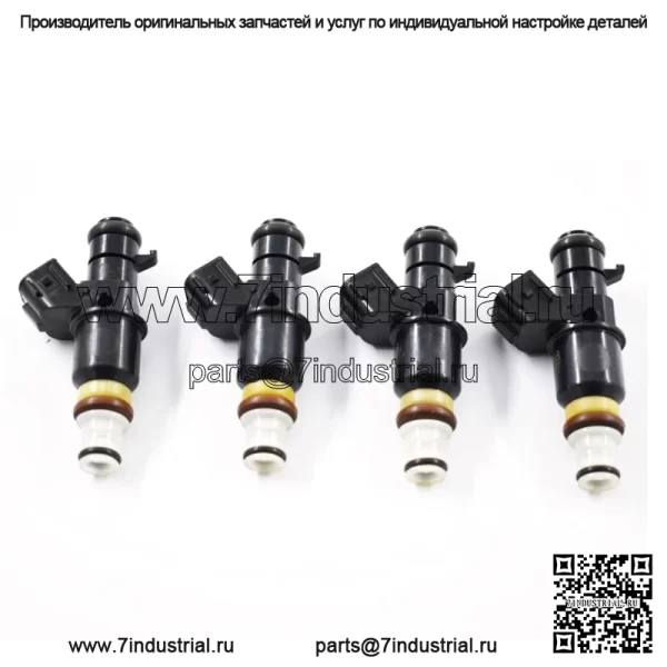 16450-PPA-A01 4 топливных форсунки, подходящие для Honda CRV CR-V 2.4L L4 2002-2004 гг. - Image 4