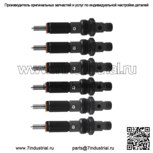 Набор форсунок дизельного топлива для Dodge Cummins 94-98 40-60 л.с. M14 145 6*14 5,9 л
