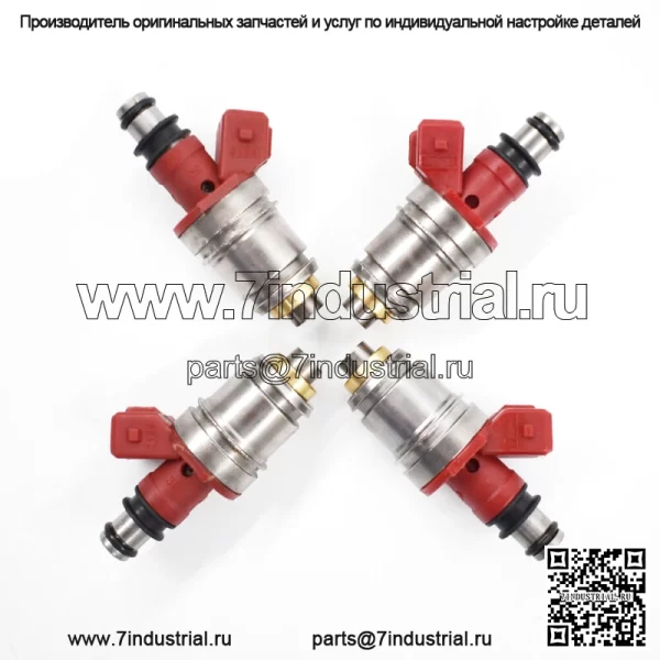 4X топливные форсунки 16600-86G00 для 1990-1994 Nissan D21 1995 Пикап 2.4L 2-дверный - Image 4