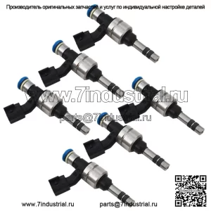 6X топливные форсунки для GMC Buick LaCrosse Chevrolet Cadillac CTS 3.0L V6