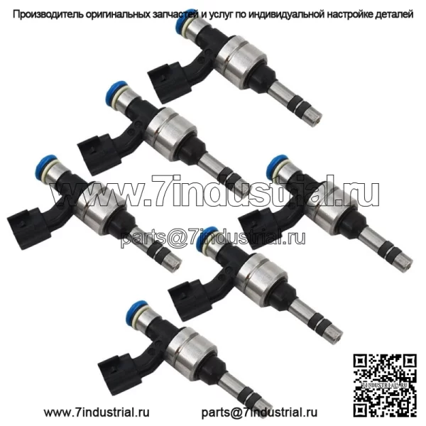 6X топливные форсунки для GMC Buick LaCrosse Chevrolet Cadillac CTS 3.0L V6