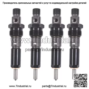 4 шт. форсунки дизельного топлива, пригодные для двигателя Cummins 4BT 4928990 390KAL59P6