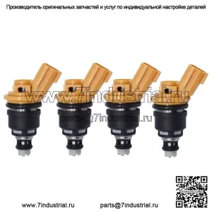 4 боковых топливных форсунки объемом 555 куб.см для Nissan Silvia S13/14/15 SR20DET 16600-RR543