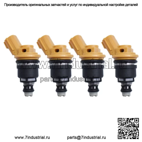 4 боковых топливных форсунки объемом 555 куб.см для Nissan Silvia S13/14/15 SR20DET 16600-RR543 - Image 3