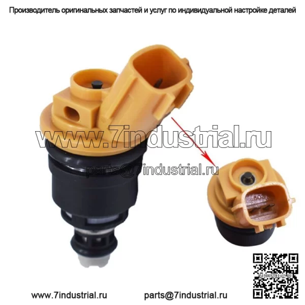 4 боковых топливных форсунки объемом 555 куб.см для Nissan Silvia S13/14/15 SR20DET 16600-RR543 - Image 4
