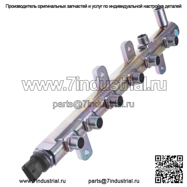 Топливная рампа с датчиком для Dodge Ram 6,7 л Cummins Diesel 0445226044 2007-2012 гг. - Image 2