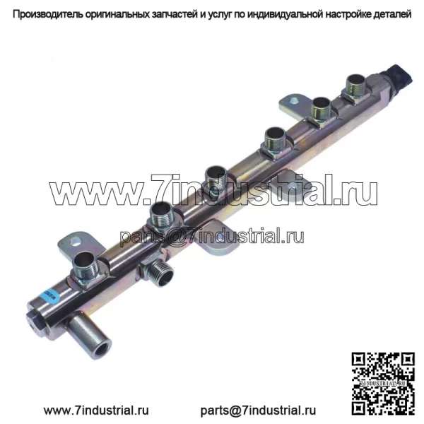 Топливная рампа с датчиком для Dodge Ram 6,7 л Cummins Diesel 0445226044 2007-2012 гг. - Image 3
