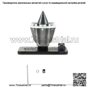 42-047 Черный прецизионный балансир лезвий для всех лезвий газонокосилки, черный 339075B