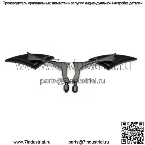Трансграничное популярное мотоциклетное классическое модифицированное зеркало ножевого типа, зеркало заднего вида Harley, зеркало для езды на велосипеде - Image 2