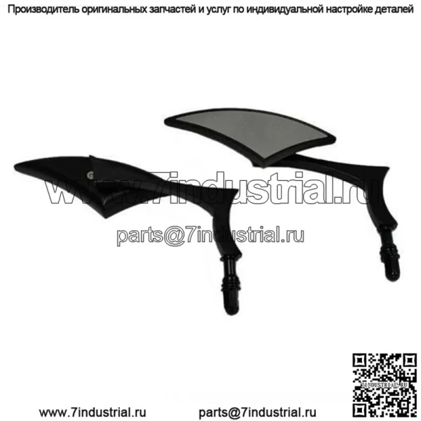 Трансграничное популярное мотоциклетное классическое модифицированное зеркало ножевого типа, зеркало заднего вида Harley, зеркало для езды на велосипеде - Image 3