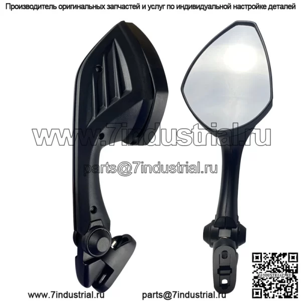 Зеркало заднего вида для мотоцикла Hengbang, модифицированные аксессуары для электрического мотоцикла, трансграничное спортивное гоночное авто, высококачественное зеркало заднего вида, зеркало заднего вида Kawasaki - Image 2