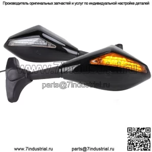 Зеркала со светодиодными указателями поворота для мотоцикла Suzuki GS500F GSXR1000 Hayabusa SV650S