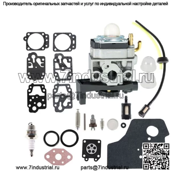 4-тактный карбюратор для Honda Tiller FG110K1 RotoTiller GX25 25CC GX35 FG110 - Image 3