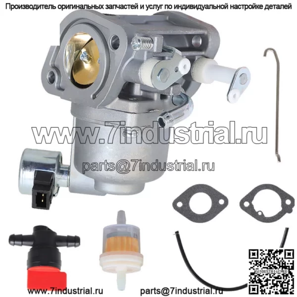 Карбюратор и комплект прокладок для газонокосилки Briggs & Stratton 594207 Intek