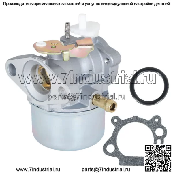 Карбюратор подходит для Briggs & Stratton 497586 499059, деталь 14112, прокладка и дроссельная заслонка карбюратора