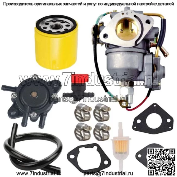 Карбюратор подходит для двигателя Kohler CV740S 24-853-102-S, заменяет 24853102-S CV730S