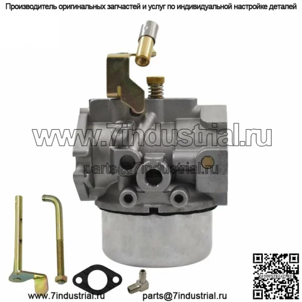 Карбюратор для Kohler 10HP K241 и 12HP K301 #26 с 2 дроссельными валами, прокладкой карбюратора - Image 4