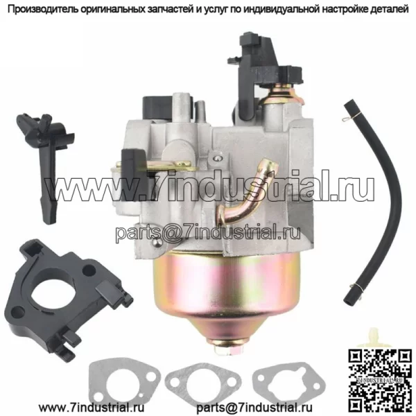 Карбюратор с топливной магистралью подходит для Honda GX340 GX390 11HP 13HP 16100-ZF6-V01 - Image 3