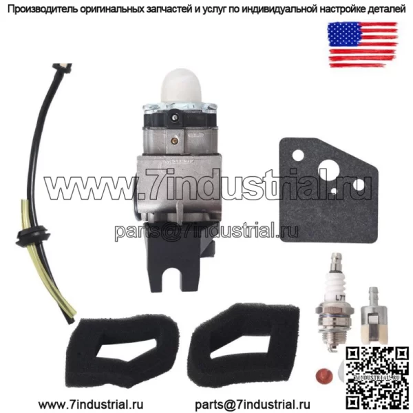 Комплект карбюратора, пригодный для замены двигателя Honda GX25 GX35, триммер Whipper Snipper - Image 3