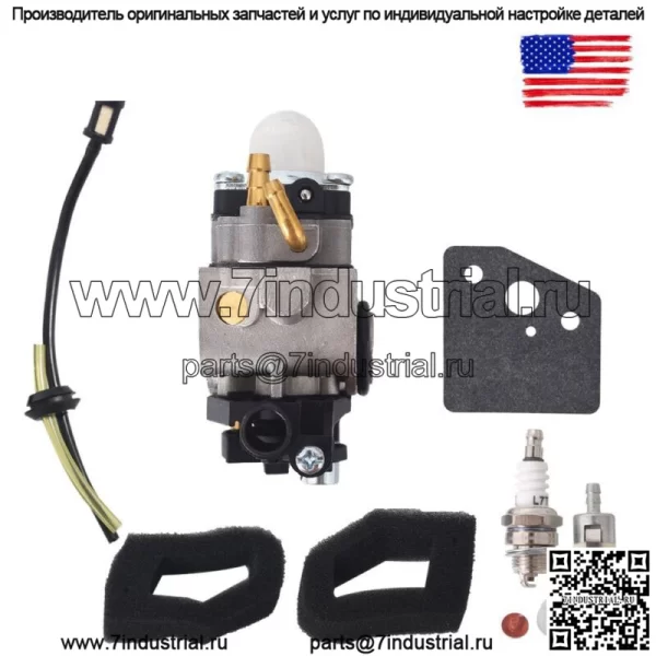 Комплект карбюратора, пригодный для замены двигателя Honda GX25 GX35, триммер Whipper Snipper - Image 5