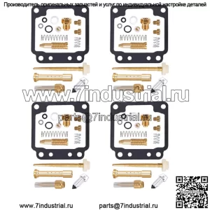 Комплект из 4 шт. для Yamaha XJ650 XJ700 XJ750 Maxim Seca 80-86, комплект для восстановления карбюратора