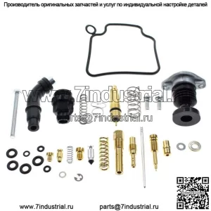 Комплект для ремонта карбюратора с насосом подкачки для карбюратора Honda FourTrax 300 TRX300 1988-90 годов (для: Honda)