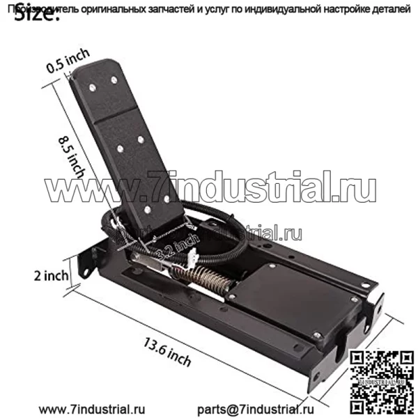 Блок педали акселератора для электрического гольф-кара EZGO TXT 2000-up (только модель PDS), OEM# 73333-G05 73333G05 - Image 4